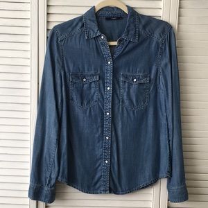 Denim shirt